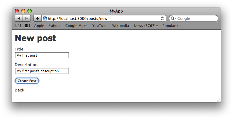 Ruby On Rails For Mac Os X